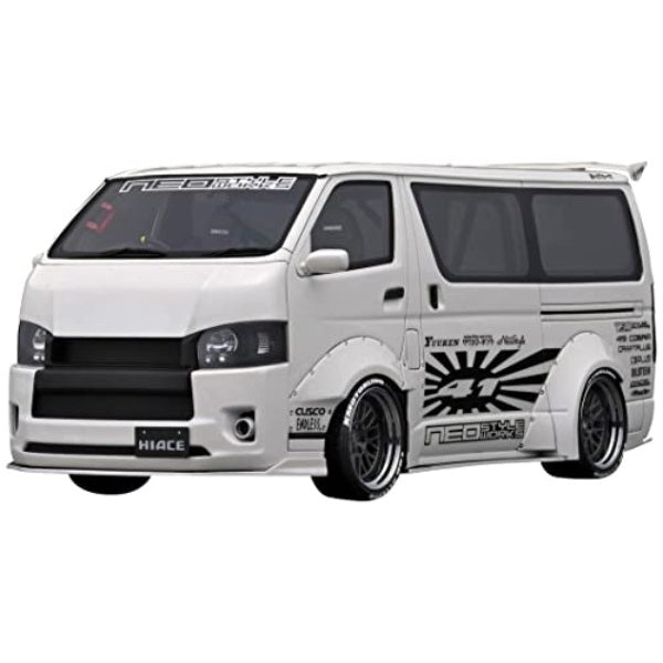 IG2804 イグニッションモデル 1/18 T・S・D WORKS HIACE Pearl White