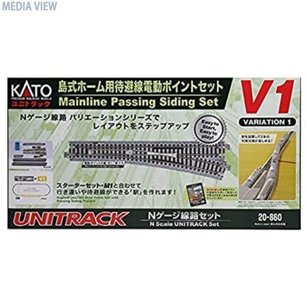 20-860 島式ホーム用待避線電動ポイントセット V1 – Central Line