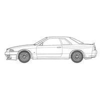 湾岸-3 1/24 湾岸ミッドナイトシリーズ №3 日産 スカイライン GT-R(R32)零奈