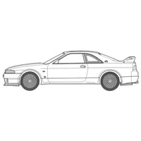湾岸-4 1/24 湾岸ミッドナイトシリーズ №4 日産 スカイライン GT-R (R33) RGO