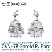 MGF6501マジックファクトリー1/700ジェラルド・R・フォード級航空母艦 CVN-78 USS ジェラルド・R・フォード (アップグレード版)