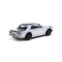 T64G-043-SC Tarmac Works 1/64 Skyline HT 2000GT-R  Silver Chrome Special Edition