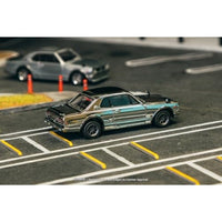 T64G-043-SC Tarmac Works 1/64 Skyline HT 2000GT-R  Silver Chrome Special Edition