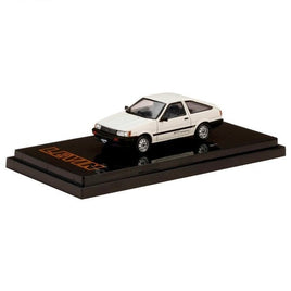 HJ641037BWK HJ64 1/64 Toyota COROLLA LEVIN AE86 3 DOOR GTV 1983 White