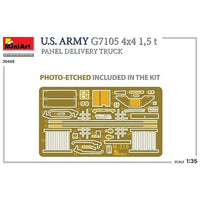 ミニアート MA35405 1/35 アメリカ陸軍G7105 4×4 1.5tパネルバン