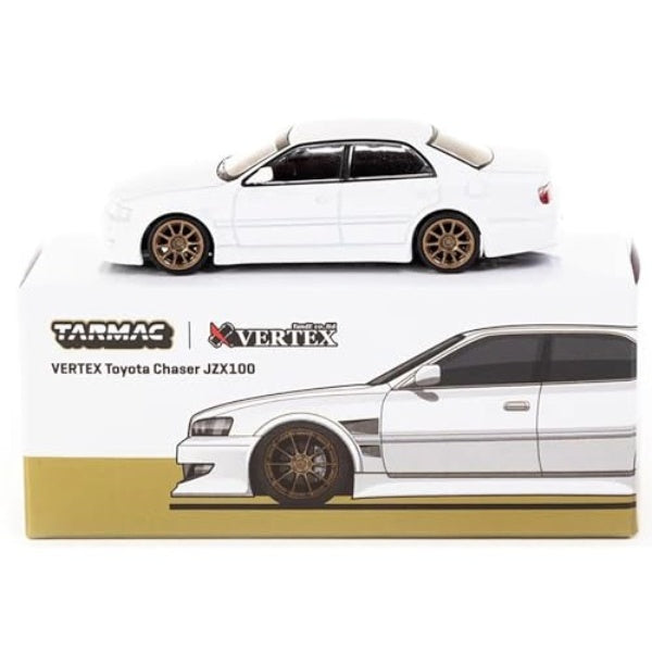 T64G-007-WH ターマックワークス 1/64 VERTEX Toyota Chaser JZX100